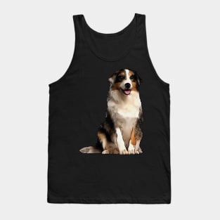 Australian Shepherd Dog Tank Top